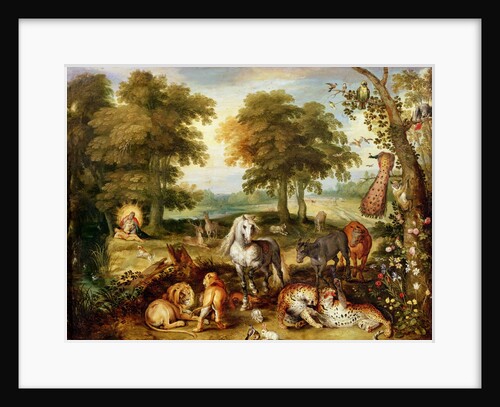Terrestrial Paradise by Jan the Elder Brueghel