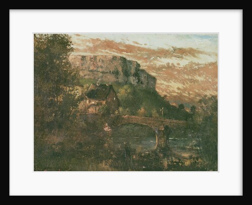 The Bridge at Nahin, 1868 by Gustave Courbet