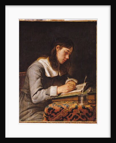 Young Man Writing by Joos van (follower of) Craesbeeck