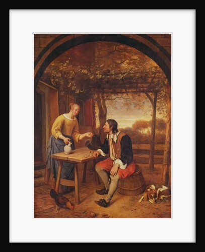 The Traveller's Rest by Jan Havicksz. Steen