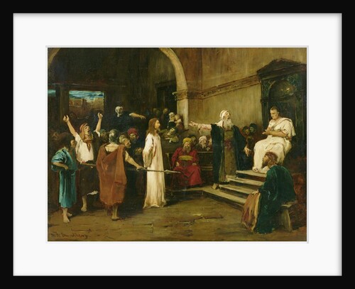 Christ Before Pilate, 1880 by Mihaly Munkacsy