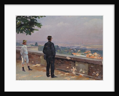 Paris from the observatory at Meudon by Jules Ernest Renoux
