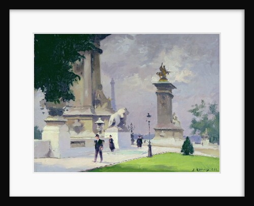 Pont Alexandre III, Paris by Jules Ernest Renoux