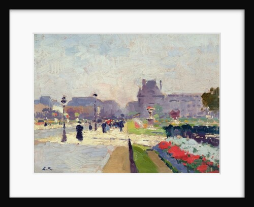 Avenue Paul Deroulede, Tuileries, Paris by Jules Ernest Renoux