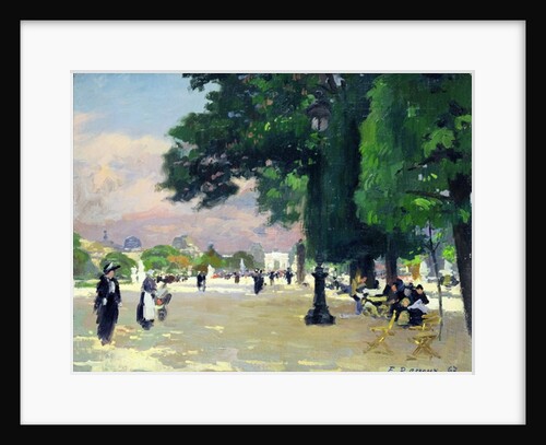 The Tuileries by Jules Ernest Renoux