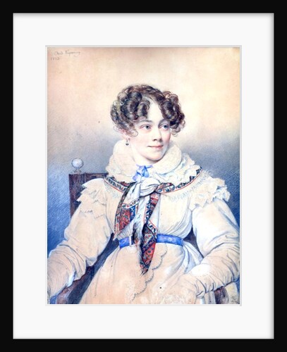 Portrait of Sophie Rostopchine Countess of Segur, 1823 by Orest Adamovich Kiprensky