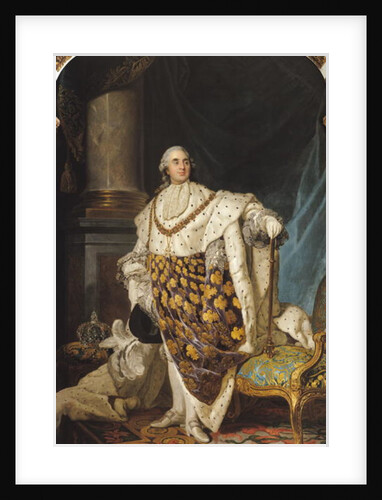 Louis XVI in Coronation Robes, after 1774 by Joseph Siffred Duplessis