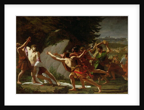 Death of Gaius Gracchus 1792-97 by Francois Jean-Baptiste Topino-Lebrun