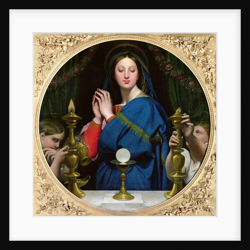 The Virgin of the Host, 1854 by Jean Auguste Dominique Ingres
