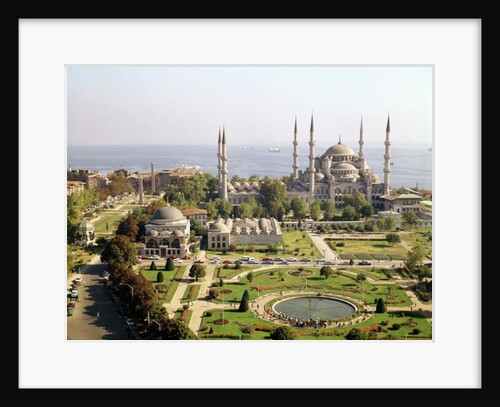 View of the Sultan Ahmet Camii built 1609-16 by Mehmet Aga