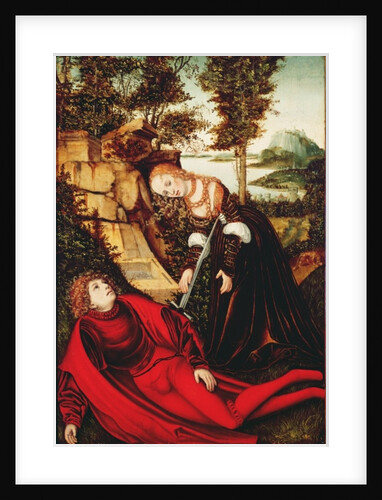 Pyramus and Thisbe by Lucas the Elder Cranach