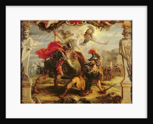 Achilles Defeating Hector, 1630-32 by Peter Paul Rubens