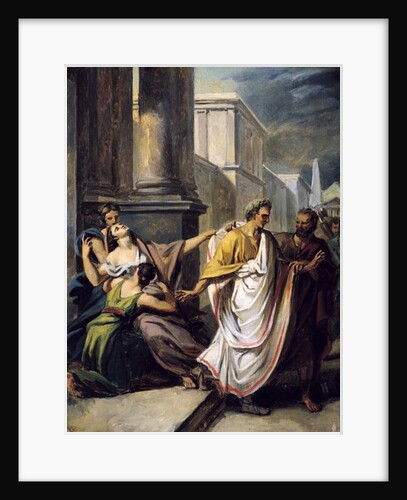 Julius Caesar on his way to the Senate on the Ides of March by Abel de Pujol