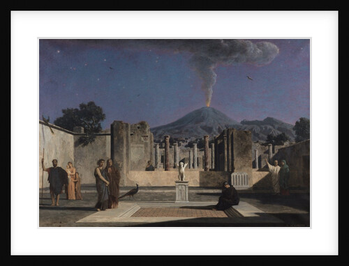 Ruins of Pompeii, 1866 by Paul Alfred de Curzon