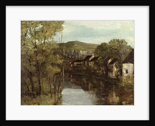 The Reflection of Ornans, c.1872 by Gustave Courbet