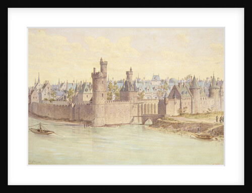 The Tour de Nesles by Theodor Josef Hubert Hoffbauer