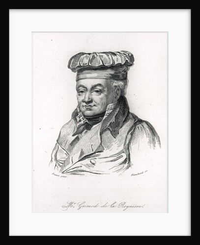 Alexandre Grimod de la Reyniere by Etienne Dunan