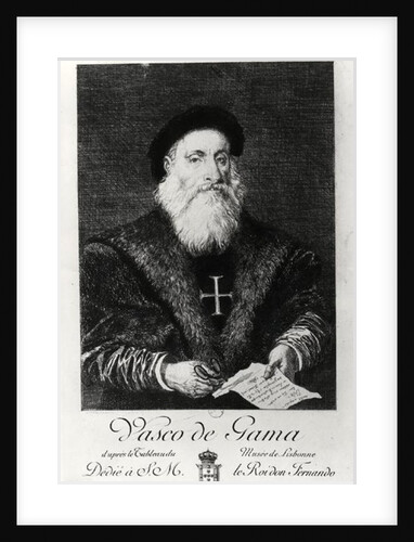 Portrait of Vasco da Gama by Charles Edouard Armand-Dumaresq