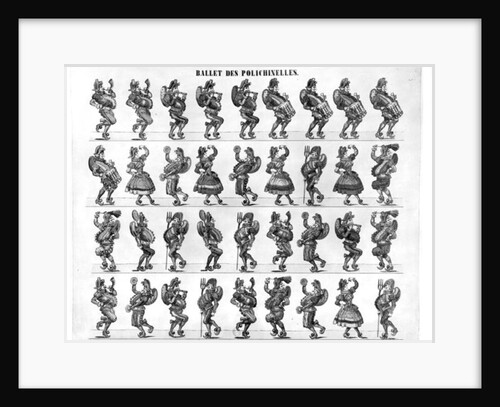 Ballet of the Polichinelles by French School