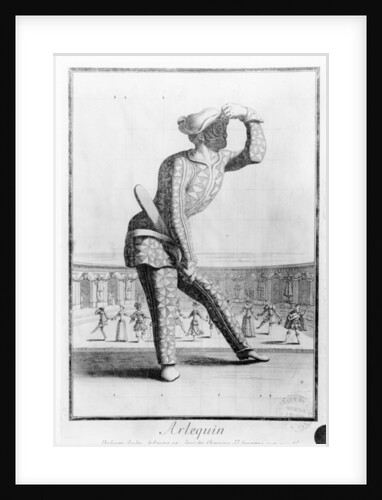 Harlequin by Antoine Le Pautre