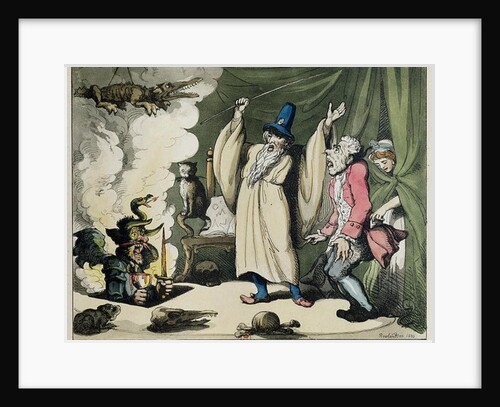 Humbugging or Raising the Devil, 1800 by Thomas Rowlandson