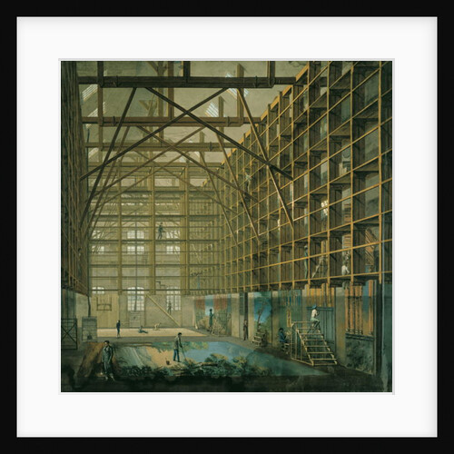 Stage Set Workshop of the Paris Opera, c.1800-20 by French School