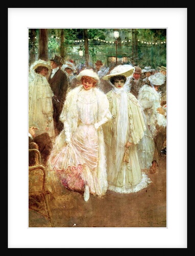 The Gardens of Paris, or The Beauties of the Night, 1905 by Jean Beraud