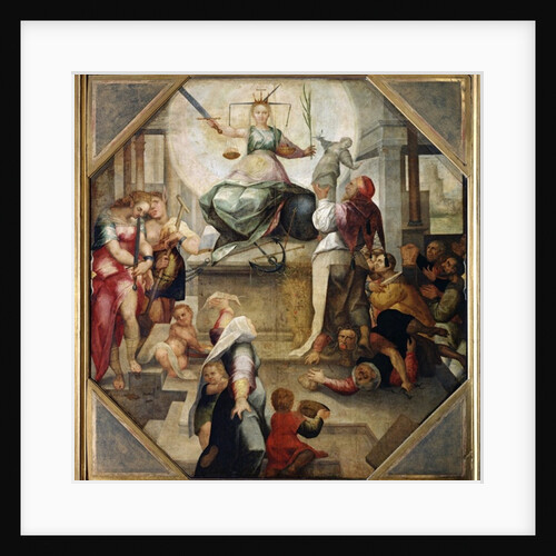 Justice by Domenico Beccafumi