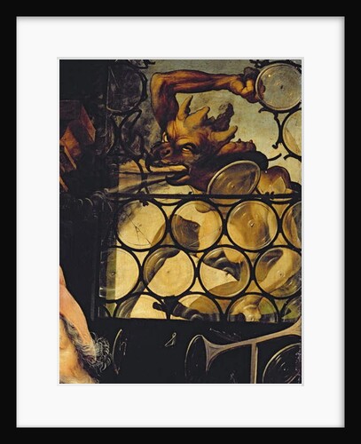 The Devil attacking the window by Matthias Grunewald