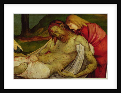 The Entombment from the Isenheim Altarpiece, c.1512-16 by Matthias Grunewald
