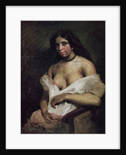 A Mulatto Woman, c.1821-24 by Ferdinand Victor Eugene Delacroix