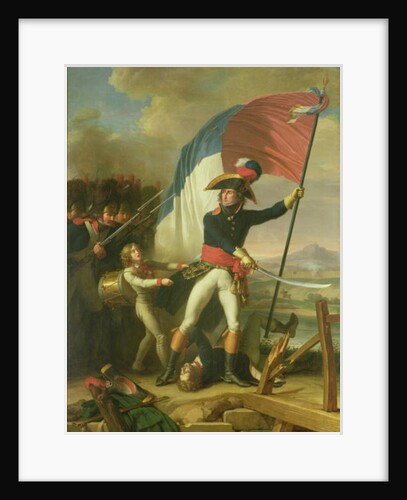General Augereau on the Bridge at the Battle of Arcola on the 15th November 1796 by Charles Thevenin