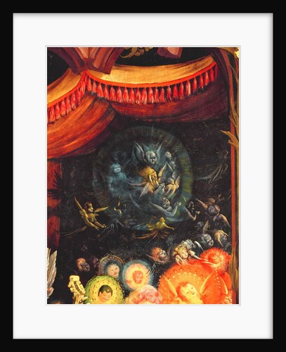 Angels under the dais by Matthias Grunewald