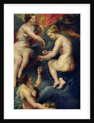 The Medici Cycle: The Three Fates Foretelling the Future of Marie de Medici 1621-25 by Peter Paul Rubens