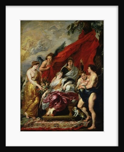 The Birth of Louis XIII at Fontainebleau, 27th September 1601 by Peter Paul Rubens