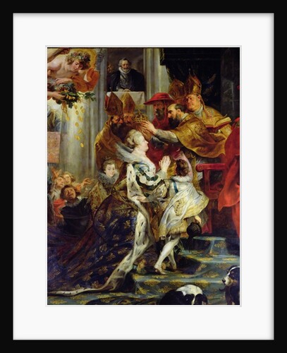 The Medici Cycle: The Coronation of Marie de Medici at St. Denis, 13th May 1610 by Peter Paul Rubens