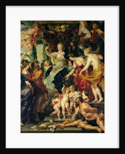 The Felicity of the Regency, 1621-25 by Peter Paul Rubens