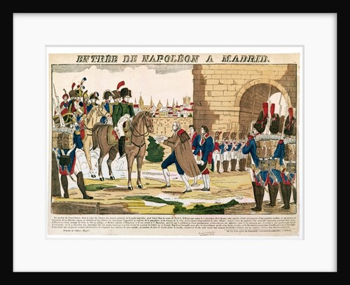 Triumphant Entry of the French into Madrid, 4th December 1808 by French School