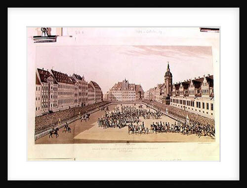 Grand Entry of the Allied Sovereigns into Leipsic, 19th October 1813, 1815 by English School