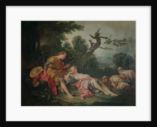 The Sleeping Shepherdess by Francois Boucher