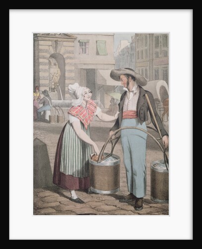The Water Carrier, 1821 by John James Chalon