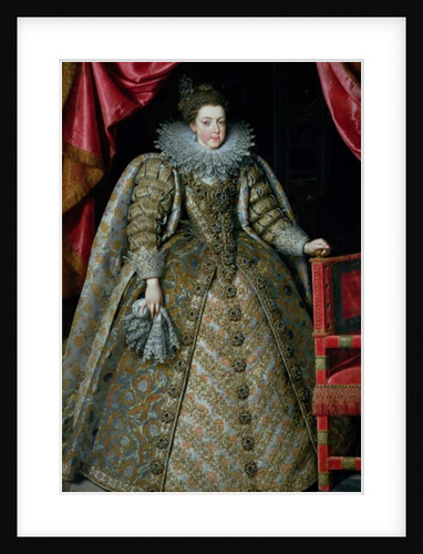 Portrait of Elisabeth of France 1615 by Frans II Pourbus