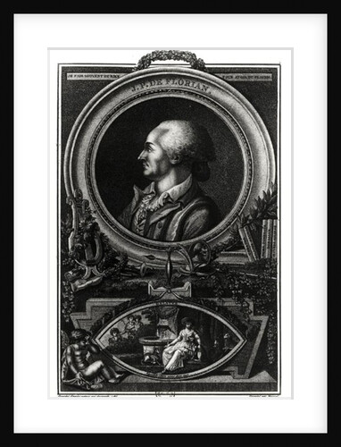 Jean-Pierre Claris de Florian by Francois Maria Isidore (after) Queverdo