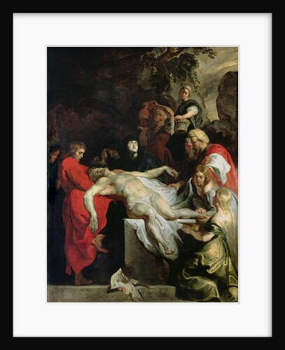 The Entombment of Jesus Christ by Peter Paul Rubens
