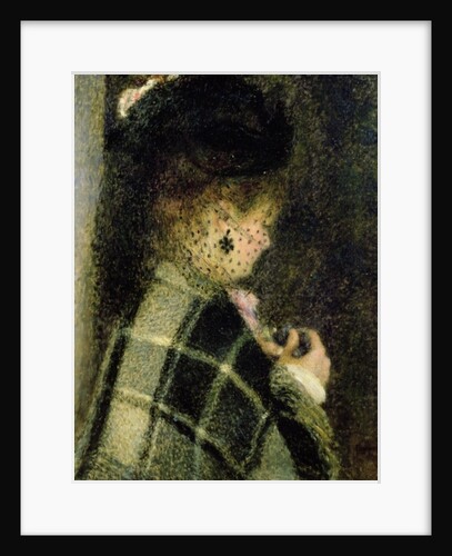 Young Woman with a Small Veil, c.1875 by Pierre Auguste Renoir