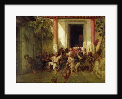 Leaving the Turkish School by Alexandre Gabriel Decamps