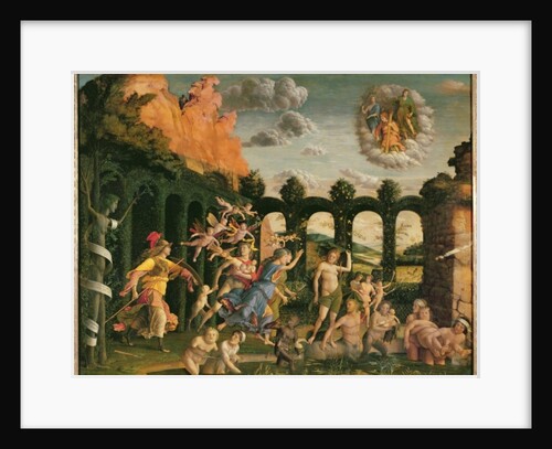 Minerva Chasing the Vices from 'Triumph of the Virtues', 1502 by Andrea Mantegna