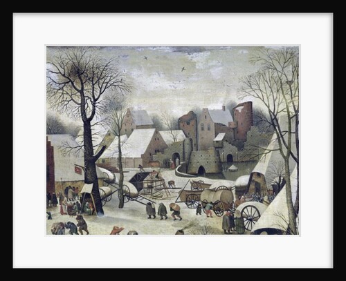 The Census at Bethlehem by Pieter the Elder Bruegel