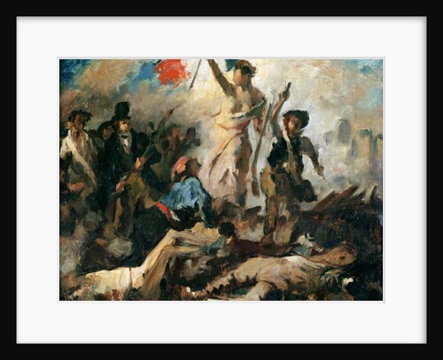 Study for Liberty Leading the People by Ferdinand Victor Eugene Delacroix