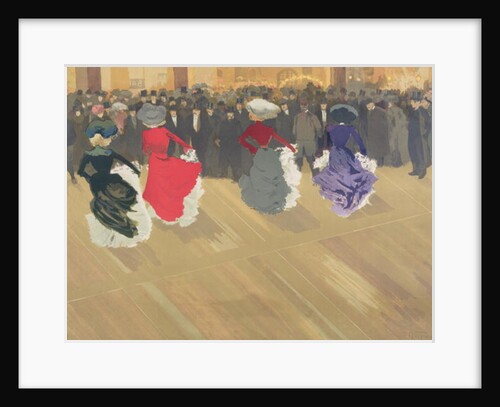 Women Dancing the Can-Can by Louis Abel-Truchet